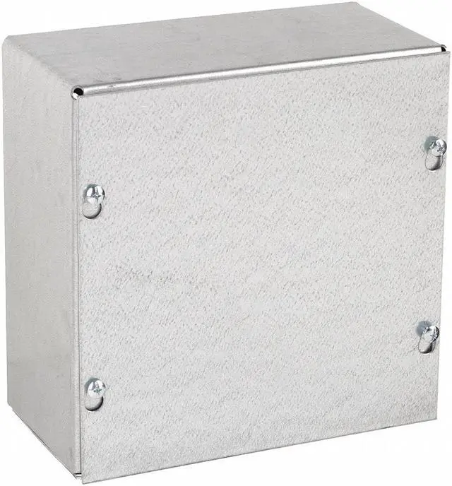 Alt view image 2 of 2 - WIEGMANN SC151504GNK Captive Screws Electrical Enclosures, 15 in H, 4 in D, 15