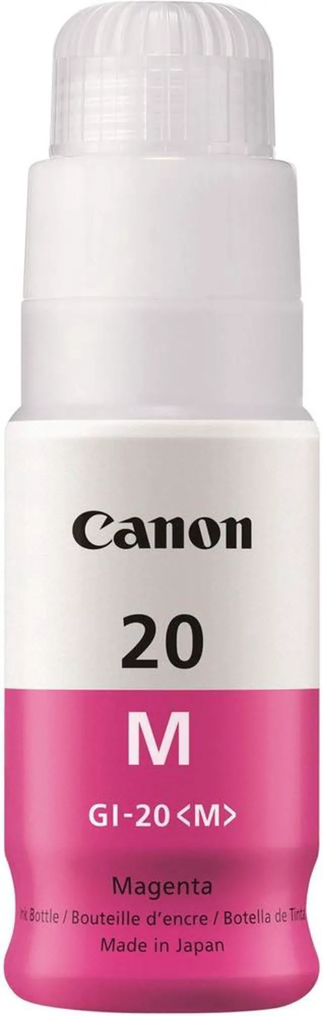 Alt view image 3 of 10 - Canon Canon GI-20 MegaTank Ink - Inkjet - Magenta - 1 Each
