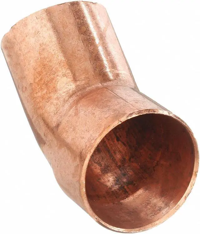 Main image of NIBCO 6062 21/2 2-1/2" NOM FTG x C Copper 45 Degree Elbow