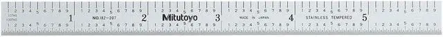 Main image of MITUTOYO 182-207 Flexible Rule,SS,150 x 12.7mm