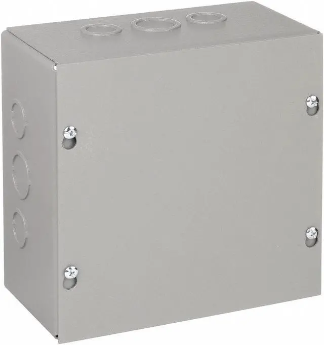 Main image of WIEGMANN SC080806 NEMA 1 8.0 in H x 8.0 in W x 6.0 in D Wall Mount Enclosure
