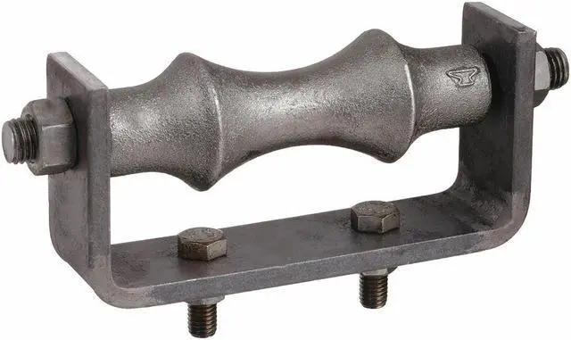 Alt view image 3 of 3 - Roller Chair, Cast Iron, 4 In