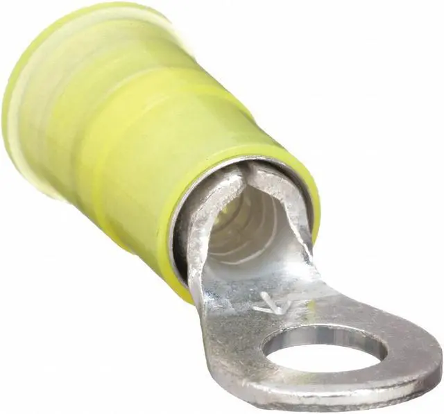 Alt view image 2 of 4 - 3M MNG10-10RK Ring Terminal, #10 Stud Size, 10 AWG, 1,000 V, Nylon Insulated,