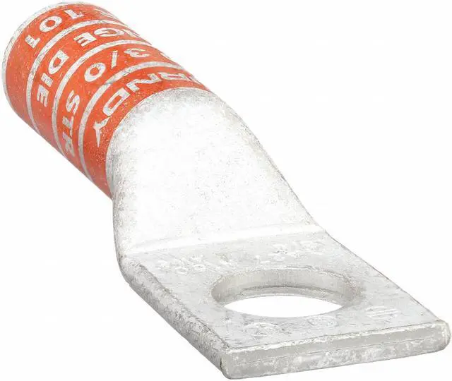 Alt view image 2 of 2 - Long Barrel CU Lug, 1 Hole, 3/0 AWG