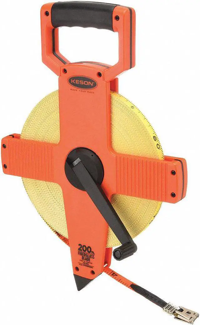 Main image of KESON OTR10M200 200 ft/60m Engineer's Tape Measure , 1/2 in Blade
