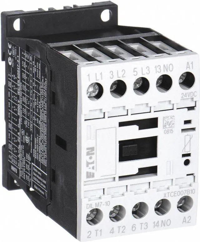 Main image of EATON XTCE007B10E IEC Magnetic Contactor, 3 Poles, 208 V AC, 7 A, Reversing: No