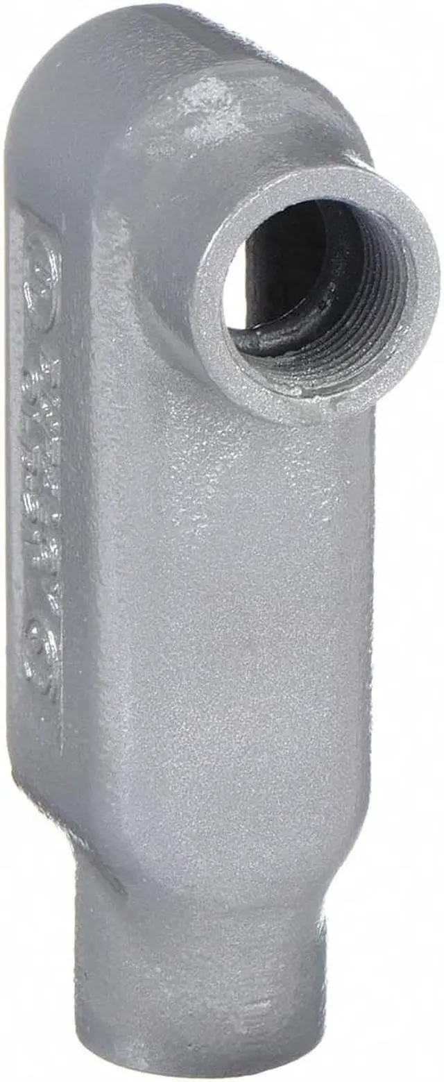 Main image of HUBBELL KILLARK OLB-4M Conduit Outlet Body,Iron,1-1/4 In.