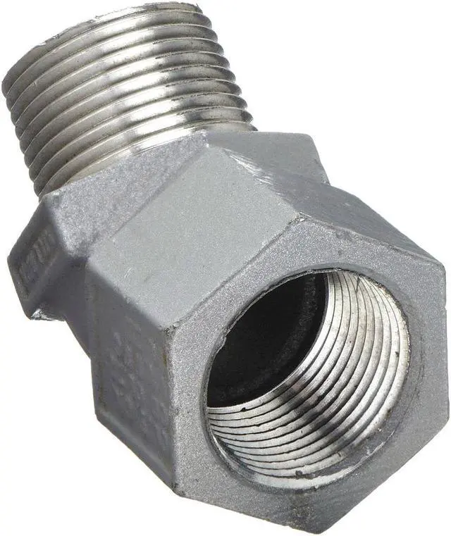 Alt view image 3 of 5 - HUBBELL KILLARK MF-45-1WW IMC 45 Deg Elbow, 1/2 in, Threaded, Aluminum, Powder