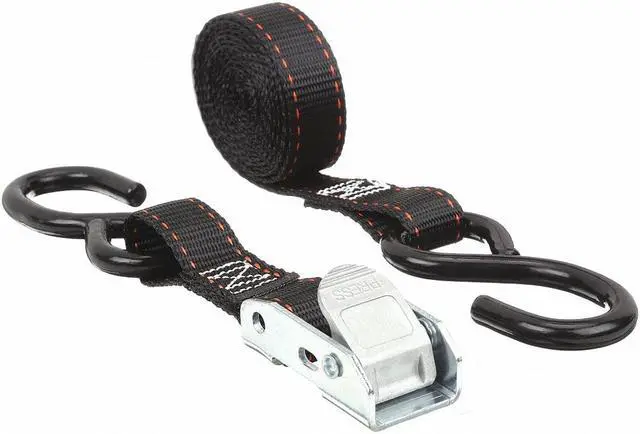 Alt view image 4 of 10 - Heavy Duty Tie Down, 400 Lb, 6' L X 1" W KEEPER BY HAMPTON Tie Down Accessories