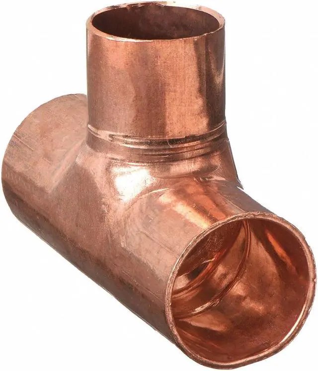 Alt view image 3 of 3 - NIBCO 9102850 2" x 2" x 1-1/4" NOM C Copper Reducing Tee