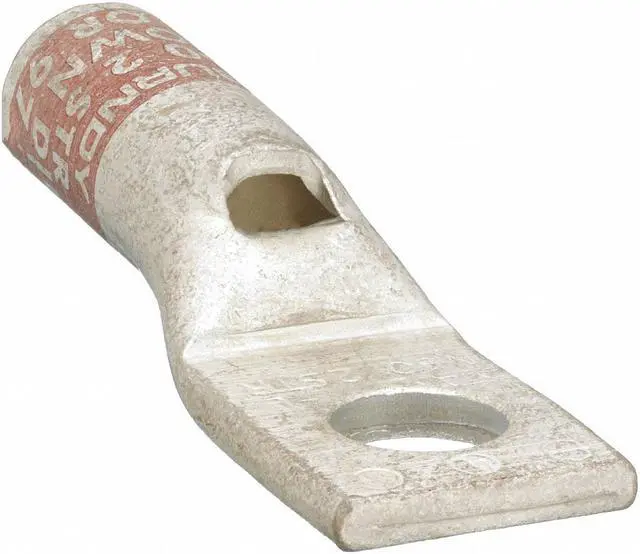 Alt view image 3 of 4 - BURNDY YA2CL4BOX One-Hole Compression Lug, 2 AWG Max, 3/8 in Stud, Standard