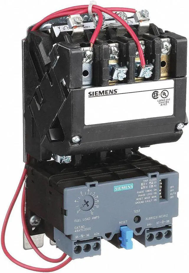 Alt view image 2 of 3 - SIEMENS 14DUC32AF NEMA Magnetic Motor Starter, Non-Reversing, 1NO, 120V AC, 3