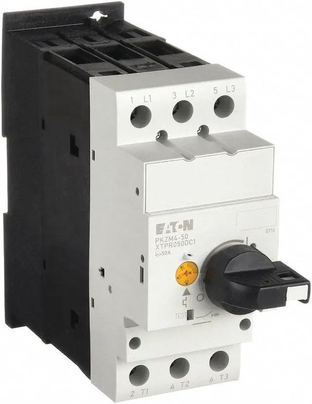 Alt view image 4 of 4 - EATON XTPR050DC1 Manual Mtr Protector, 50A, Rotary, Frame D
