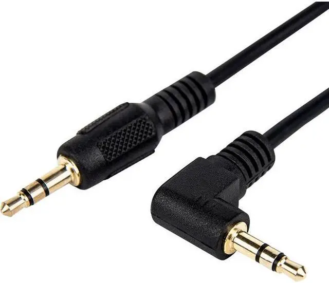 Alt view image 8 of 16 - Rocstor Y10C194-B1 10Ft Slim 3.5Mm To Right Angle Sterio Audio Cable Black