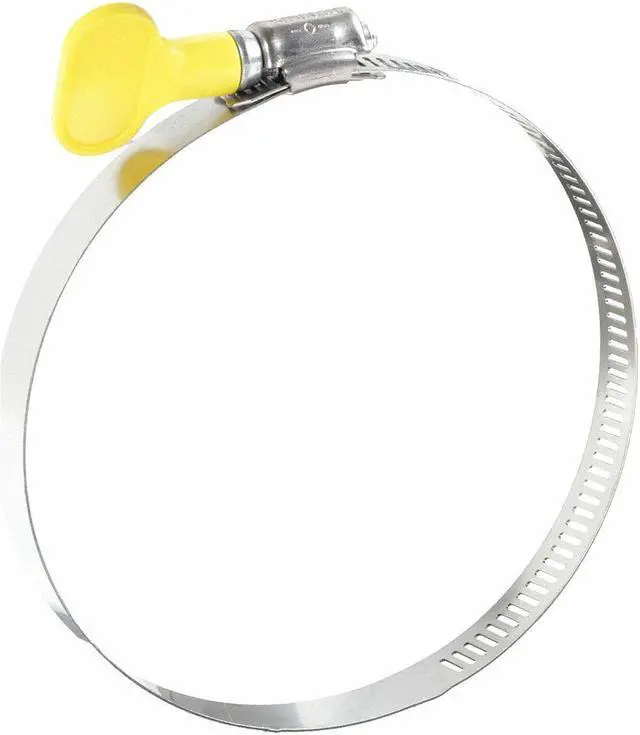 Alt view image 2 of 3 - Hose Clamp, SS, Minimum Diameter 2-1/2, SAE 64, PK2