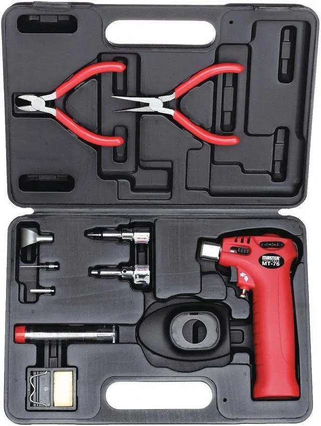Alt view image 3 of 5 - MASTER APPLIANCE MT-76K Hand Torch Kit,Butane