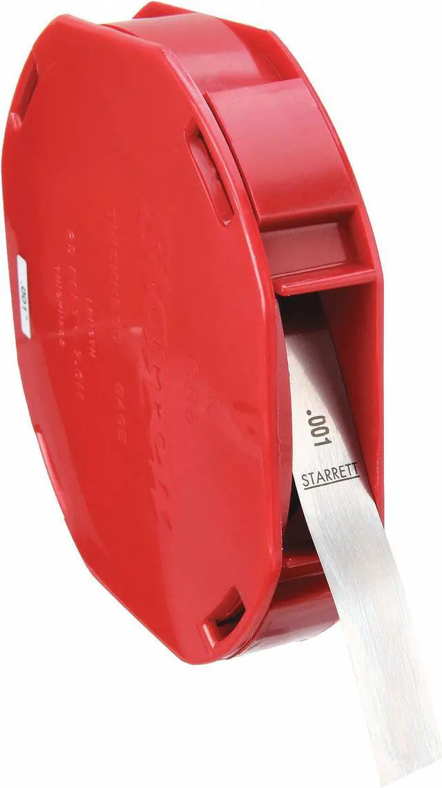 Main image of STARRETT 666-1 Thickness Gage Stock,1 Straight Leaf