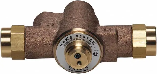 Main image of HAWS 9201EW Scald Protection Valve Kit,5" L,Brass