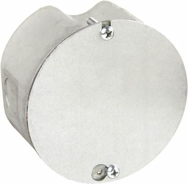 Alt view image 4 of 13 - RACO 294 Electrical Box,Round Ceiling Pan,8 Side