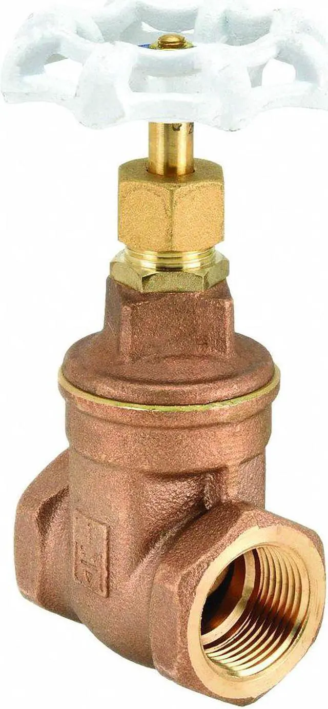 Alt view image 2 of 5 - MILWAUKEE VALVE UP105 1 Gate Valve,1 In.,Bronze,Non-Rising Stem