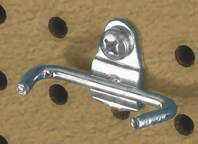Alt view image 4 of 9 - Triton Products 72100 .75 In. Zinc Plated Steel Pliers Holder .19 In. Dia. for DuraBoard, 10 Pack