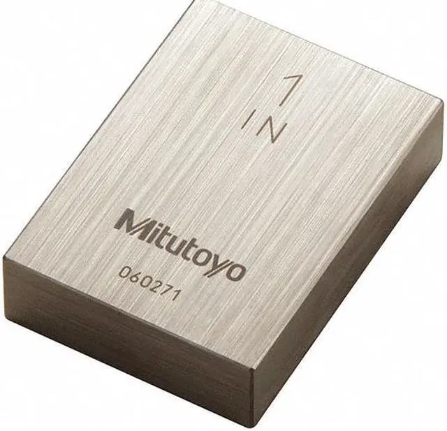 Main image of MITUTOYO 611194-531 Gage Block,13/32" L,3/8" H,Steel,ASME 0