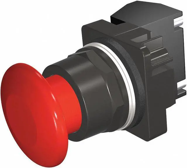 Main image of SIEMENS 52BM9W2A Push Button Operator, 30 mm, 1NO/1NC, Red