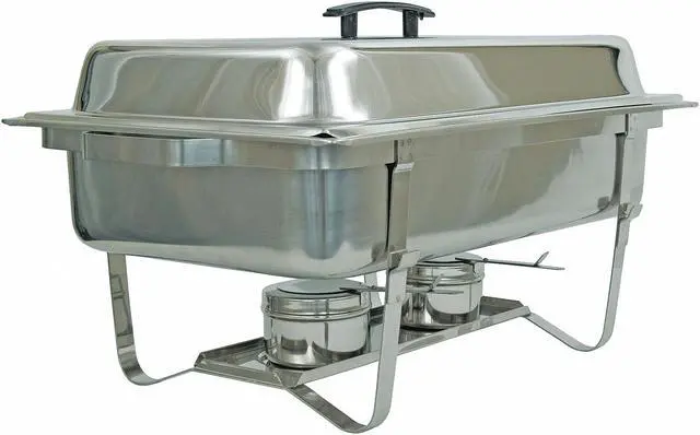 Alt view image 2 of 3 - CRESTWARE CHA1 Full Size Chafer With Stackable Frame