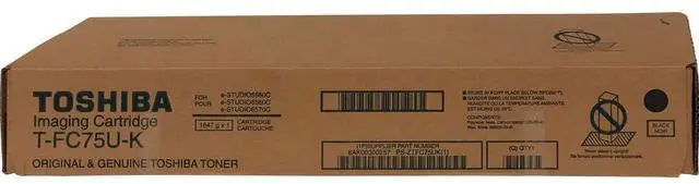 Alt view image 4 of 7 - Toshiba Original Toner Cartridge - Black - Laser - 77400 Pages - 1 Each