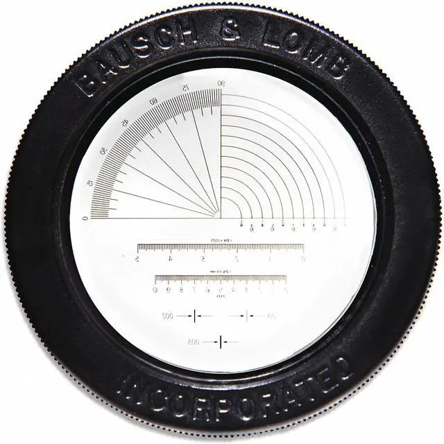 Alt view image 2 of 5 - Bausch & Lomb Magnifier Measuring Scale   81-34-36