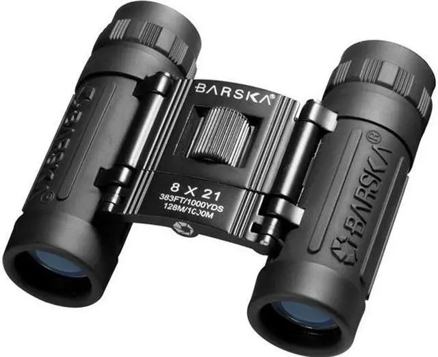 Main image of BARSKA LUCID VIEW 8x21 Clam Compact Binoculars