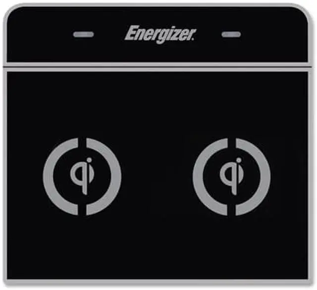 Alt view image 2 of 5 - Energizer IC2B-US Energizer qi dual-zone flat panel induction charger