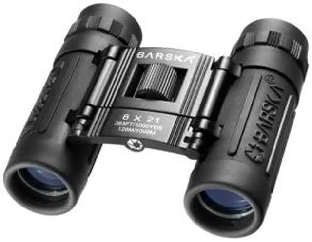 Alt view image 3 of 3 - BARSKA LUCID VIEW 8x21 Clam Compact Binoculars