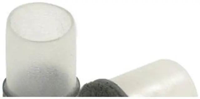 Main image of Floor Protectors, Flexible Sleeve, 1", Clear