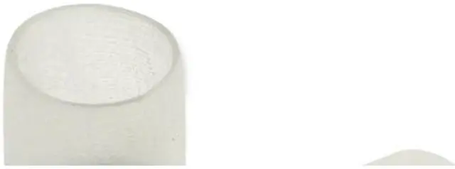 Alt view image 2 of 17 - Floor Protectors, Flexible Sleeve, 1", Clear