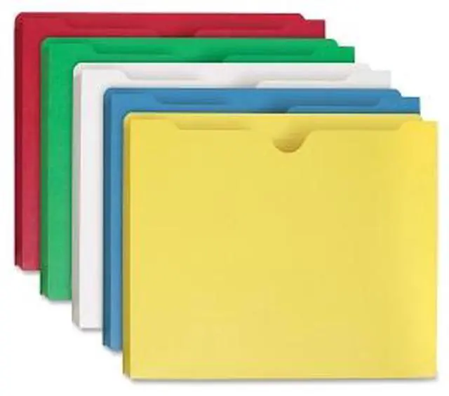 Main image of Smead File Jackets 2" Exp Letter Straight Cut 10/PK AST 75688