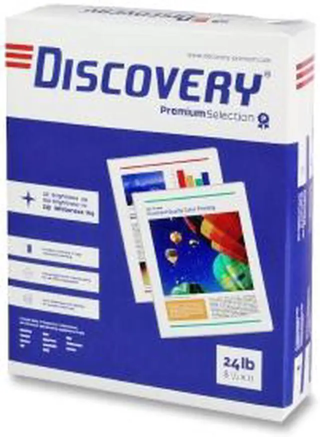 Main image of Discovery Multipurpose Paper 8-1/2"x11" 24 Lb 99 GE 5000Sht/CT WE 22028