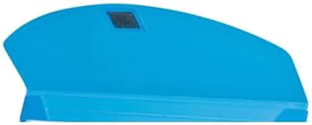 Main image of Oxford 4-Pocket Envelope Folder 3-Hole Punched Letter Blue/Translucent 35103EE