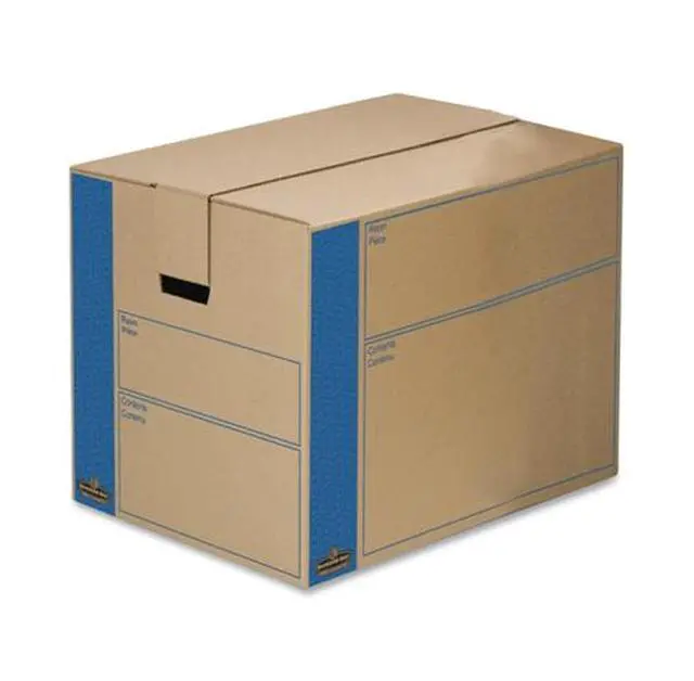 Main image of Bankers Box 0062901 SmoothMove Moving Storage Box- Extra Strength- Large- 18w x 24d x 18h- Kraft