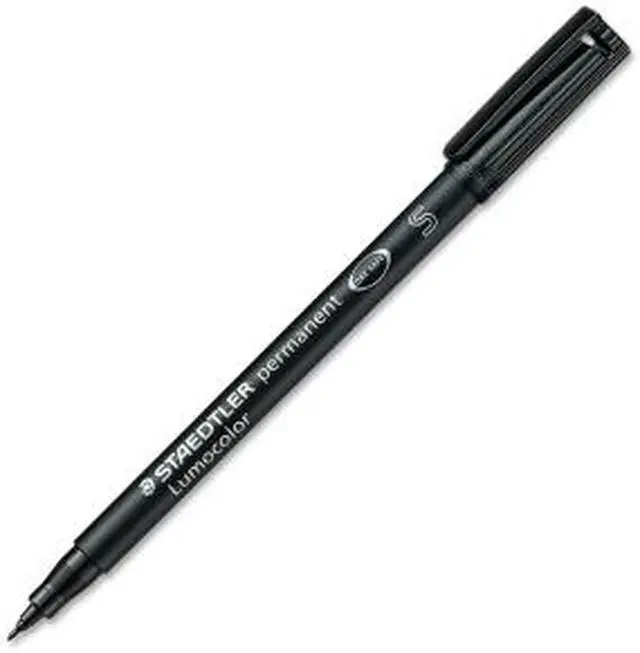 Main image of Staedtler Fiber Tip Marker Permanent Superfine Black 3139