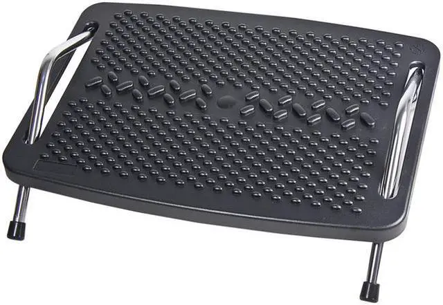 Alt view image 12 of 20 - SYBA Multimedia Ergonomic Design Foot Rest with Metal Support, and Push-to-Tilt Sides