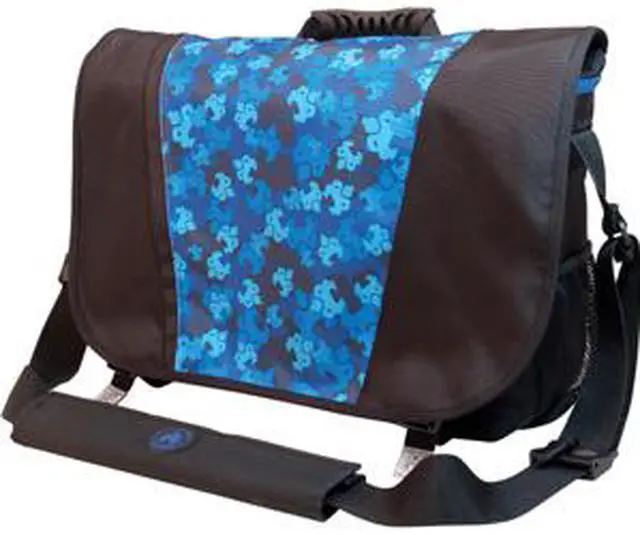 Alt view image 10 of 16 - Sumo - Messenger Bag - 15.6" or 16" screens - Black/Blue