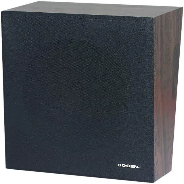 Alt view image 2 of 6 - Bogen ASWB1Speaker - Black, Walnut
