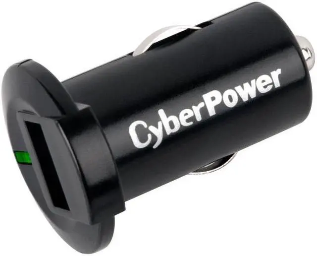 Main image of CyberPower TRDC1A1USB Travel Charger (1) 1A USB Port - DC Auto Power Plug