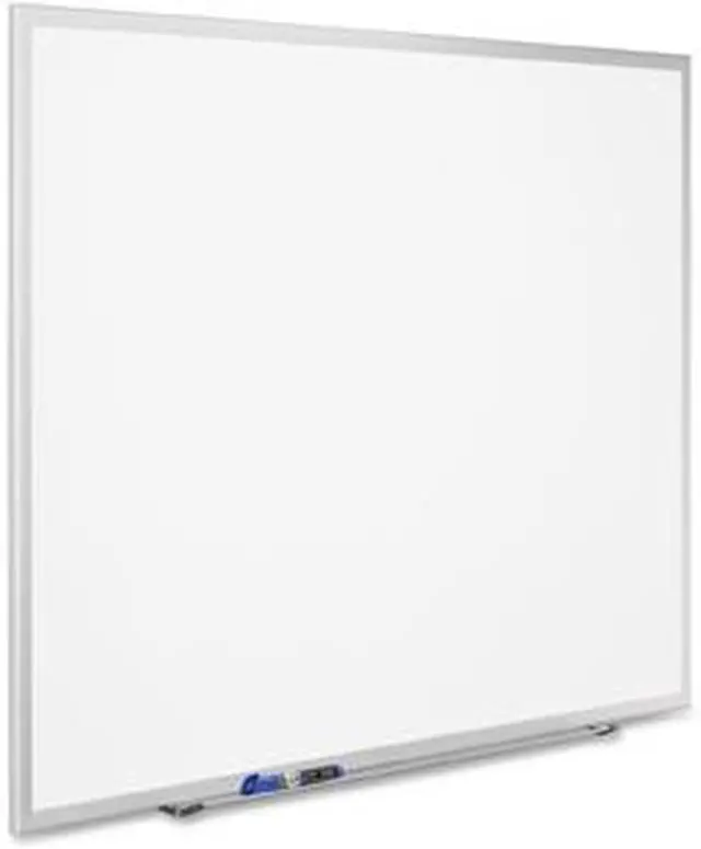 Alt view image 3 of 20 - Quartet Classic Series Melamine Whiteboard 36 x 24 Silver Aluminum Frame S533