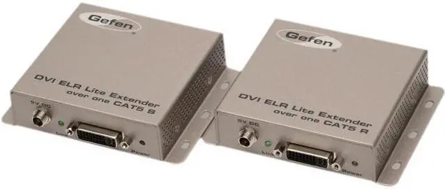Alt view image 2 of 16 - Gefen EXT-DVI-1CAT5-SR DVI ELR Lite Extender over one CAT-5
