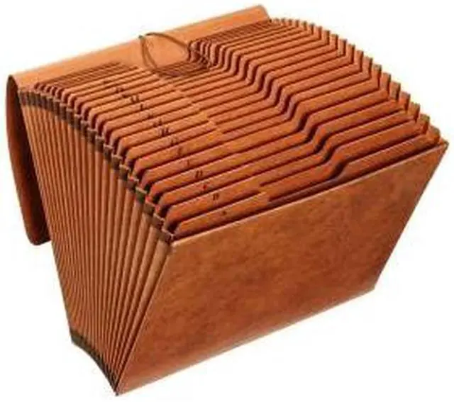Alt view image 2 of 20 - Pendaflex Heavy-Duty Expanding File 21 Pockets 1/3 Tab Legal Brown R119ALHD
