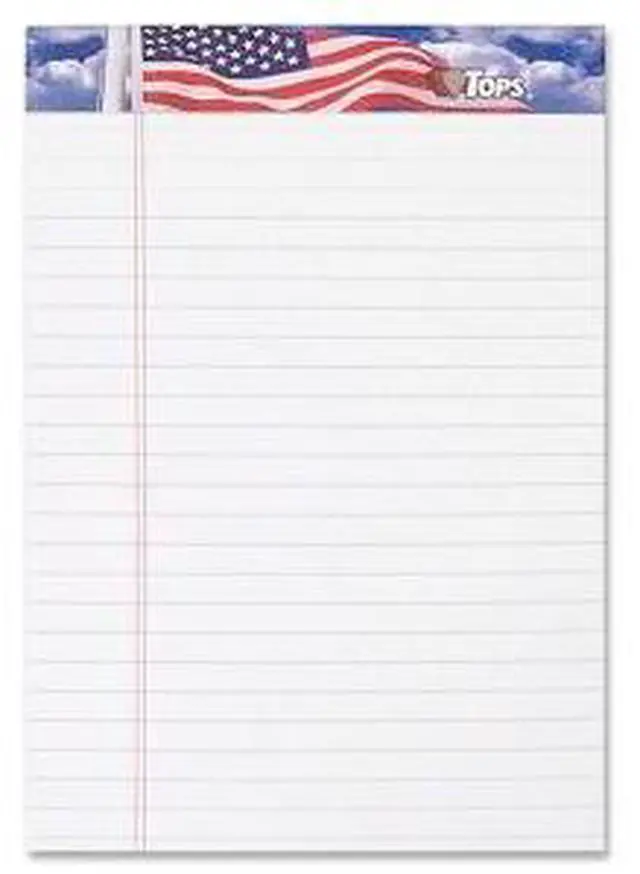 Alt view image 4 of 12 - Tops Writing Tablets Jr. Lgl Ruled 5"x8" 50 Sht/PD 3/PK WE 75103