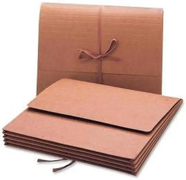 Alt view image 2 of 4 - Smead Manufacturing Company SMD71053 Expand Wallet W-Cloth Ties- 3-.50in. Exp- 11-.75in.x9-.50in.