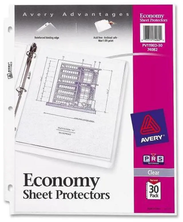 Alt view image 3 of 9 - Sheet Protectors Top Load Polypropylene F/8-1/2"x11" Sht. CL